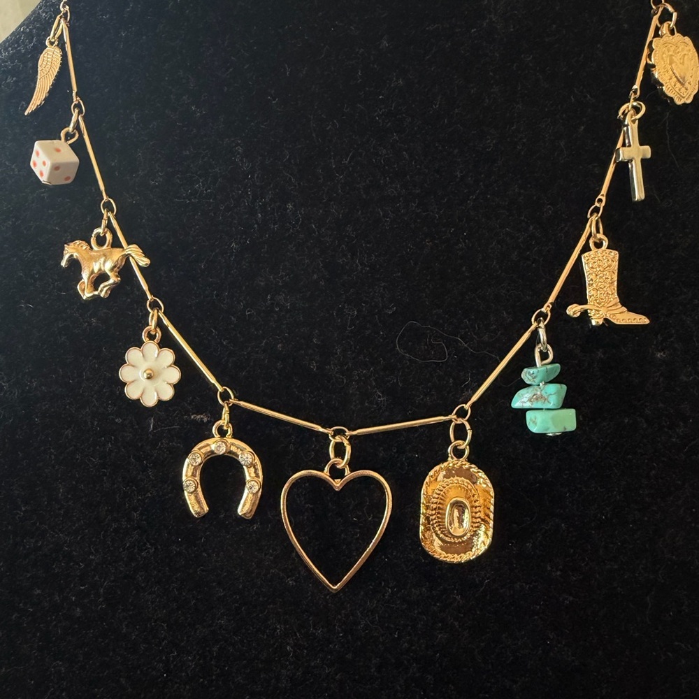 Made to order chunky charm necklaces💕🌼 - Picture 1 of 13